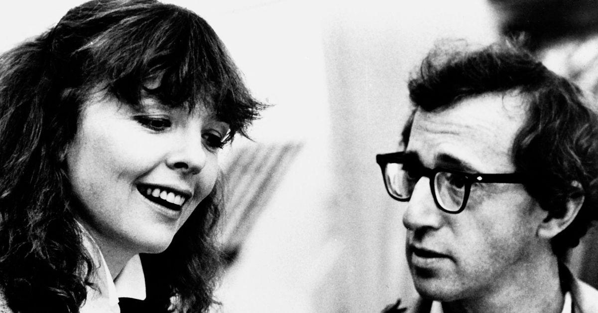 image of Diane Keaton stood up for Woody Allen after he was accused of sexual assault. 