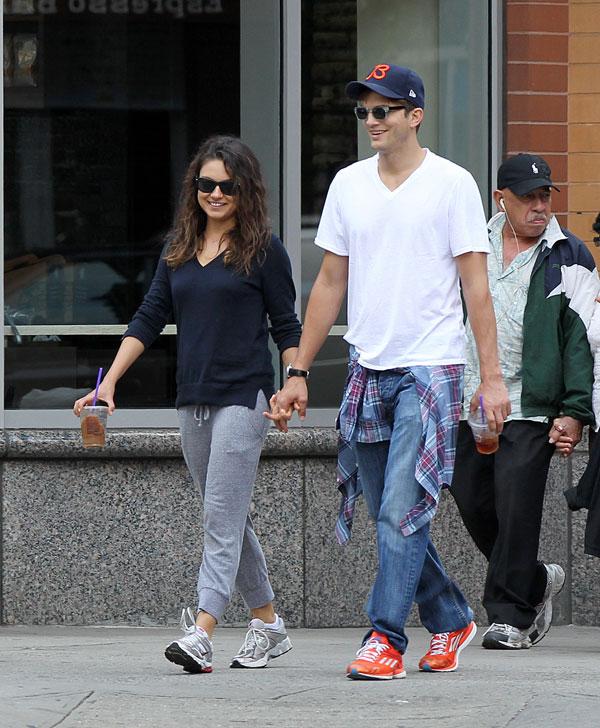 Mila kunis ashton kutcher married engaged baby splash 04