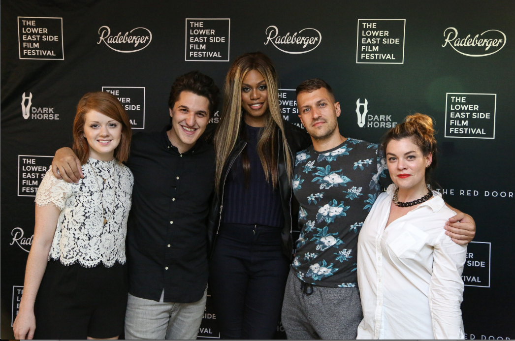 LESFF2015 &#8211; Laverne Cox and Festival Directors