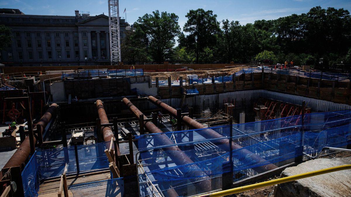 Image of The administration cited the threat in defense of a new ballroom.