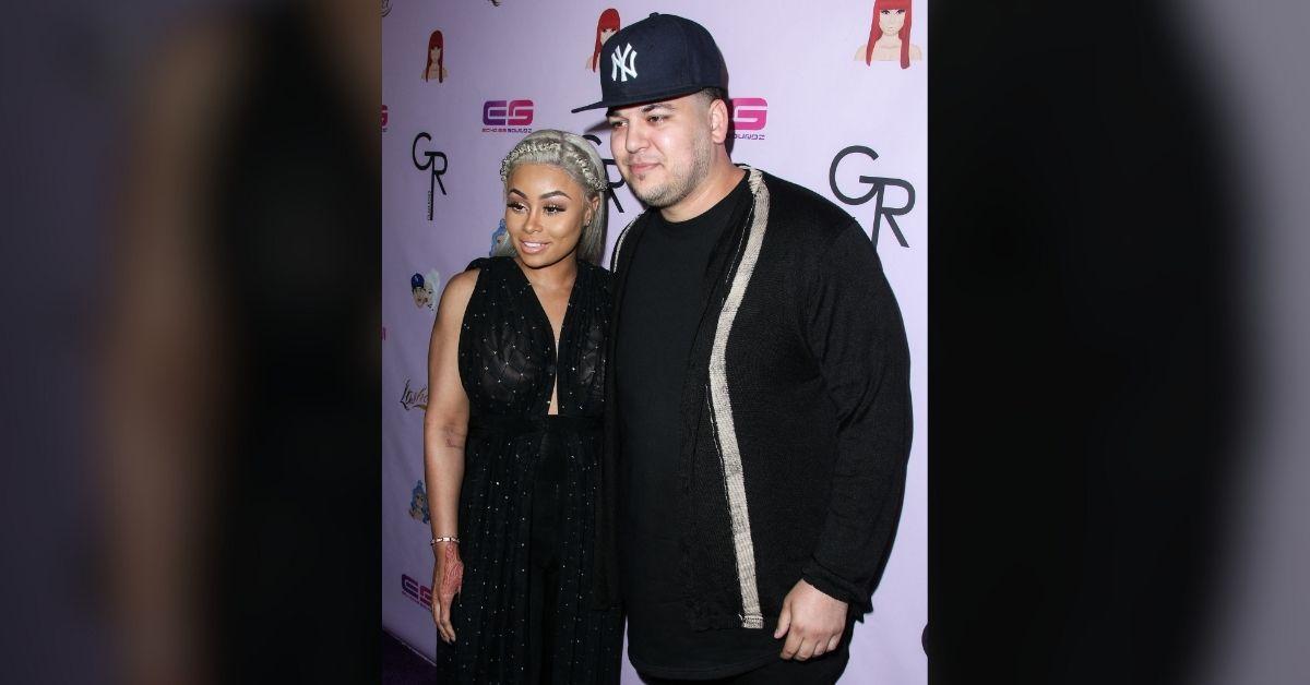 Photo of Blac Chyna refused to answer a question about her ex Rob Kardashian. 