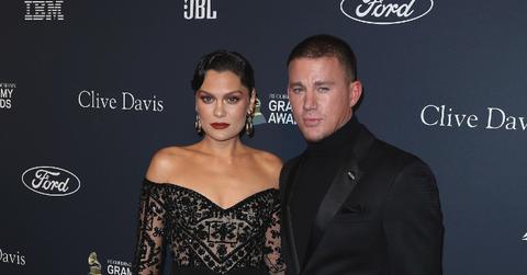 Jessie J and Channing Tatum Recording Academy and Clive Davis 2020 Pre-GRAMMY Gala