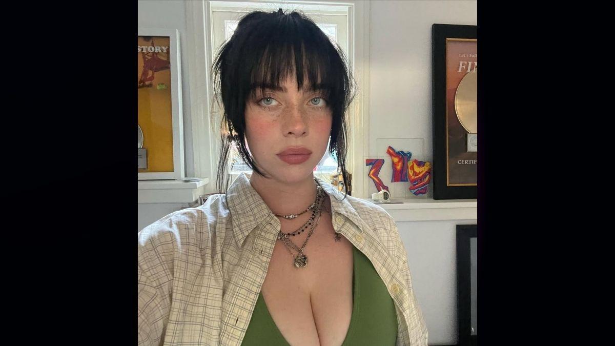 the hottest times billie eilish did not wear baggy clothes photos