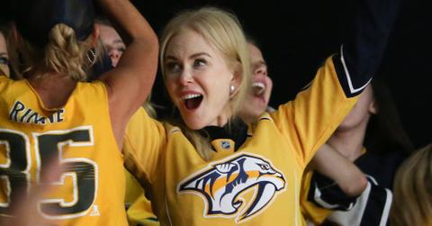 Nicole Kidman Nashville Predators Stanley Cup Photos Long