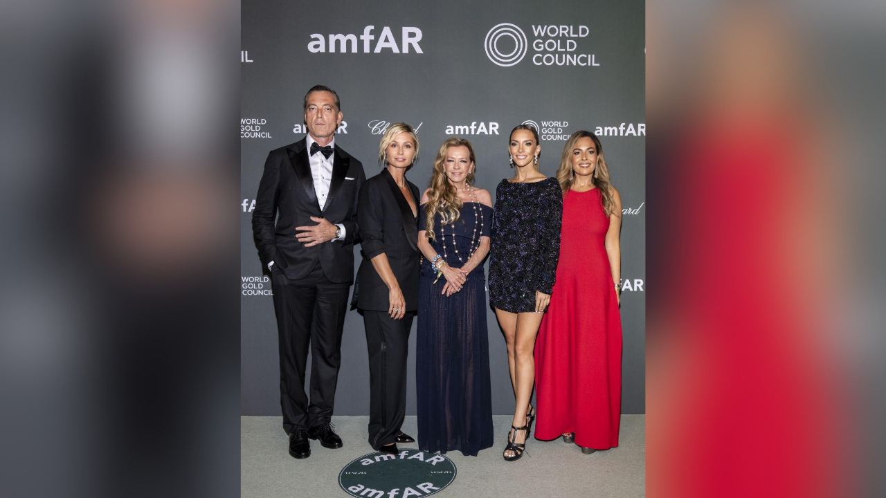 emily austin continues her hollywood transformation with glamorous amfar gala appearance