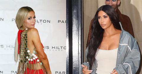 Paris Hilton Kim Kardashian shade