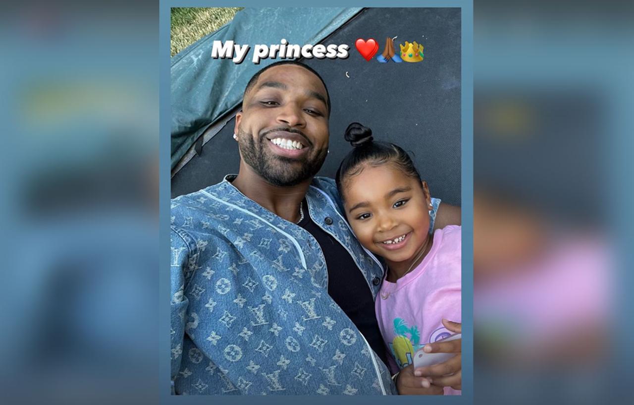 Tristan Thompson Praises 'Princess' True Ahead Of Baby No. 2