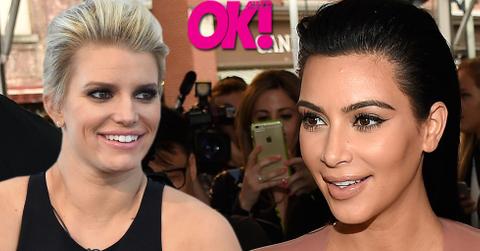 Jessica simpson kim kardashian friends mentor pregnancy weight