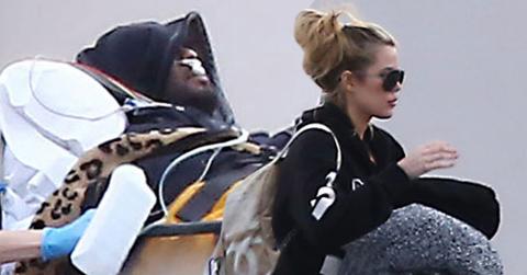 Lamar odom khloe kardashian hospital photos 02