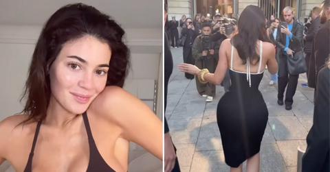 Composite photo of Kylie Jenner.