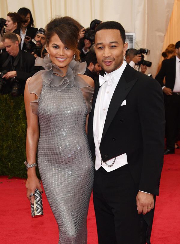 Chrissy Teigen John Legend Pregnant Baby Girl