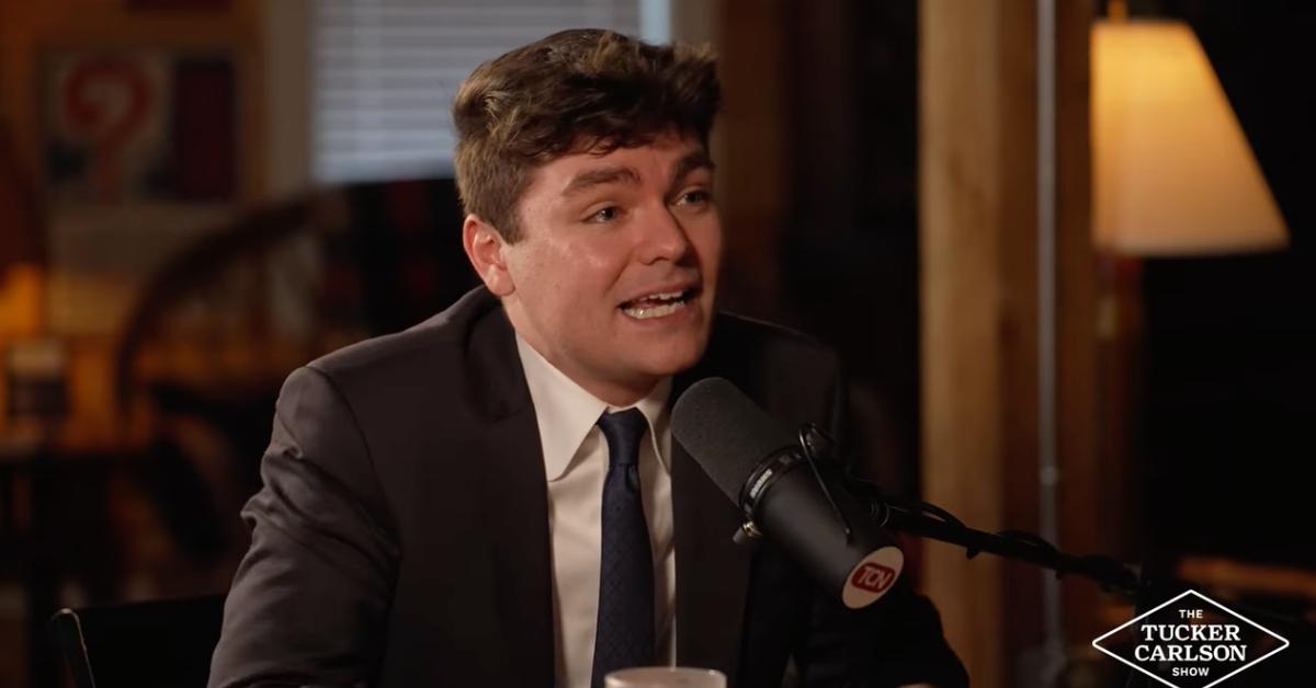 Photo of Carlson insisted he doesn't share the same views as Fuentes.