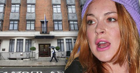 lindsay lohan hospitalized
