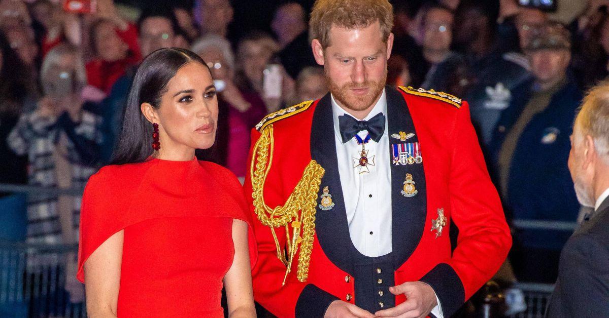 image of prince harry and meghan markle