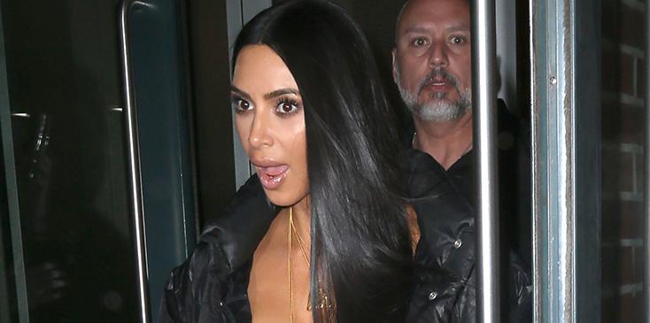 Kim Kardashian Heads Out In NYC