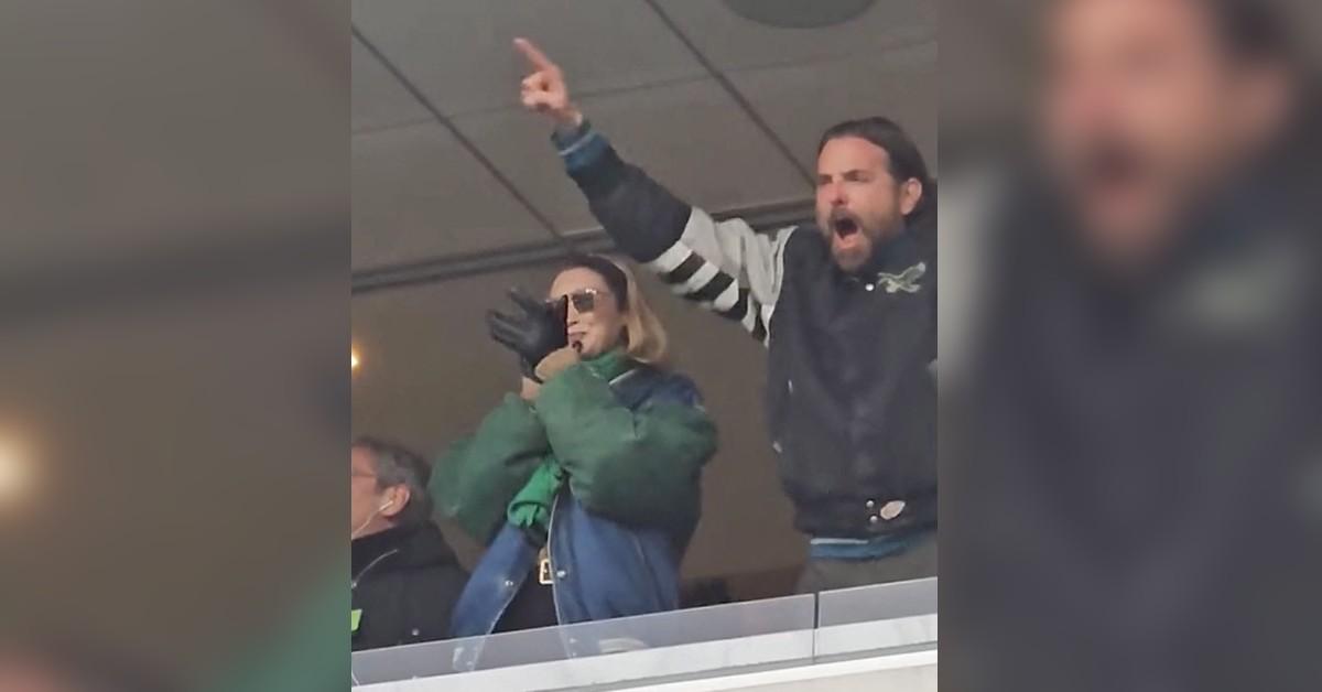 bradley cooper gigi hadid eagles game rz