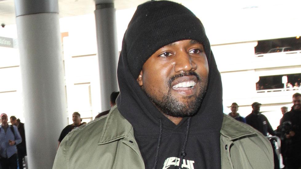 He Smiles! Kanye West Spotted Working Out And Drinking A Smoothie Ahead 