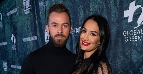 Nikki Bella And Artem Chigvintsev On Red Carpet