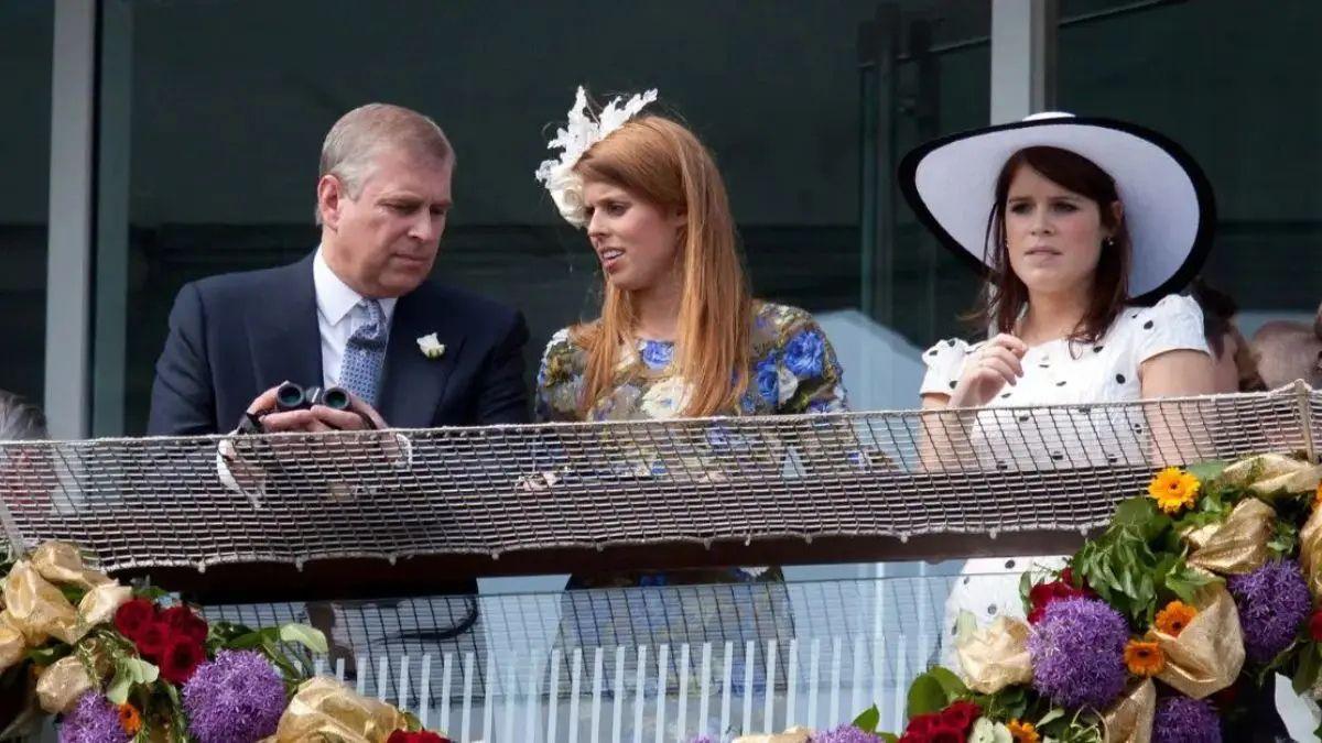Photo of An insider said Princesses Eugenie and Beatrice are having an 'introspective moment' after their dad's arrest.