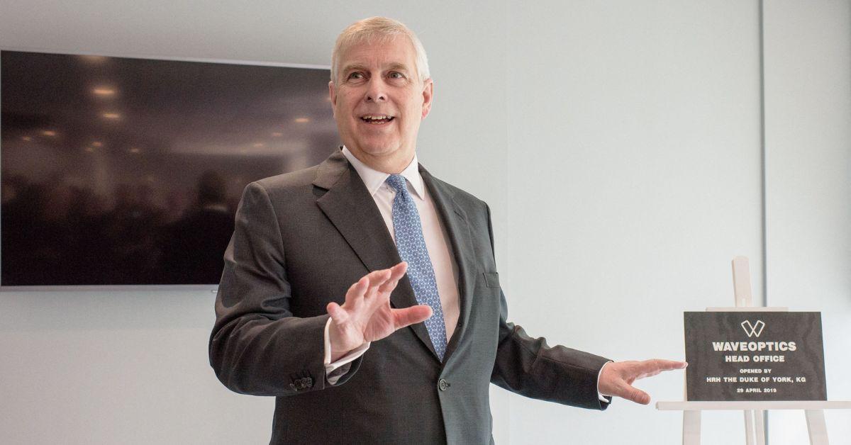 Photo of Prince Andrew relinquished his royal title last week.