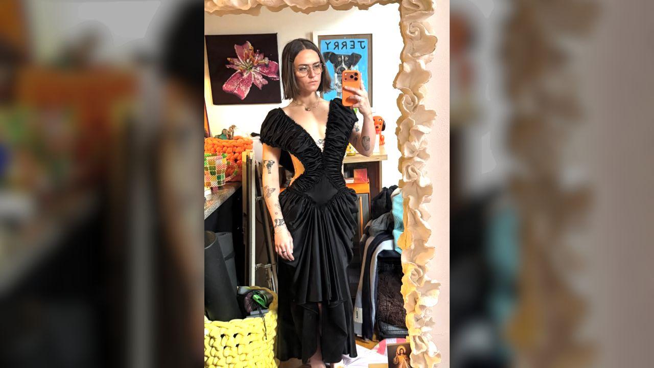 Image of Ella Emhoff has made her own mark in the fashion world.