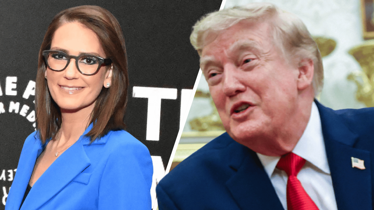 Composite photo of Jessica Tarlov and Donald Trump.