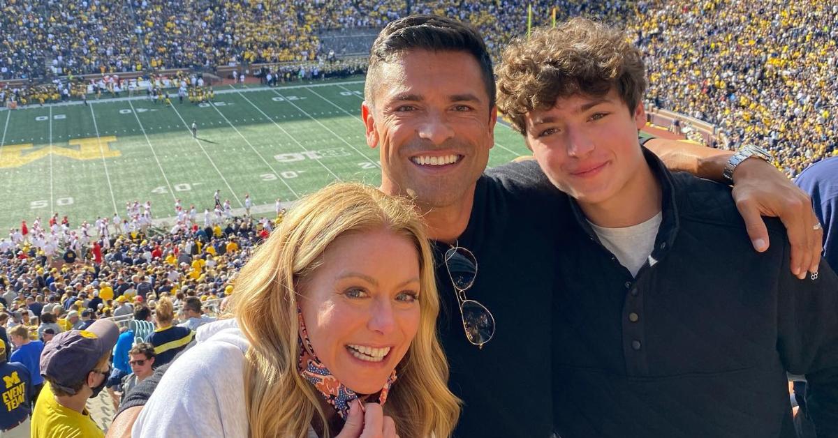 Image of Mark Consuelos suggested he and Kelly Ripa 'give the gift of each other.'