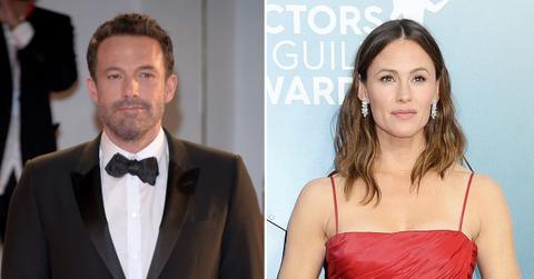 ben affleck clarifies comments jennifer garner split alcohol