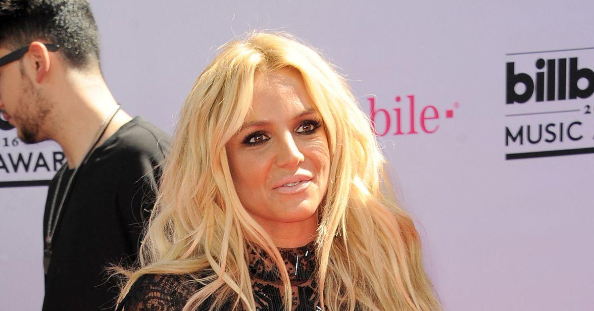image of Britney Spears went out for a quiet dinner with a friend in Thousand Oaks, according to a viral video.
