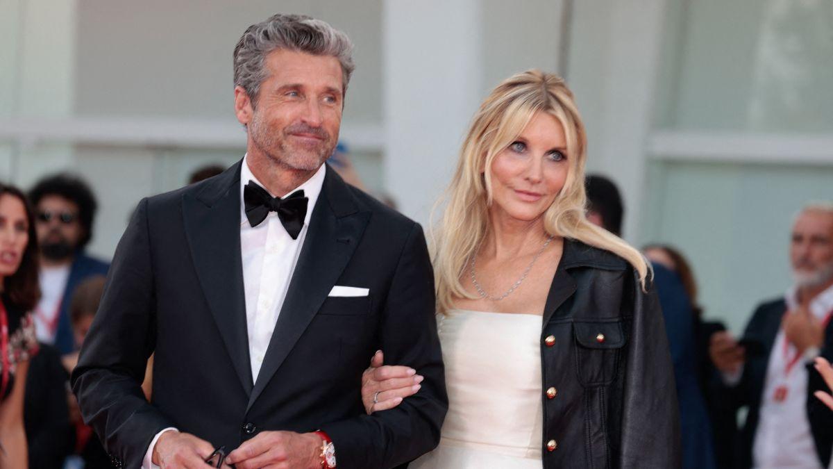 image of Patrick Dempsey and his wife resolved their marital issues.