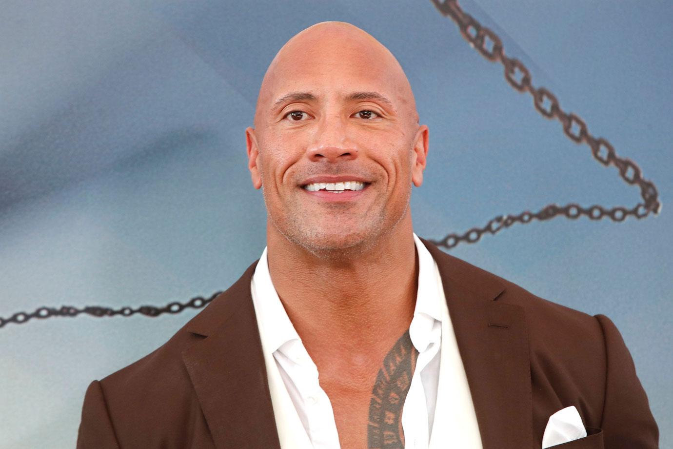 dwayne johnson premiere