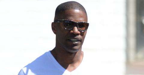 Jamie Foxx stops at an ATM in Westlake, Ca amid rumors of a romance with Katie Holmes