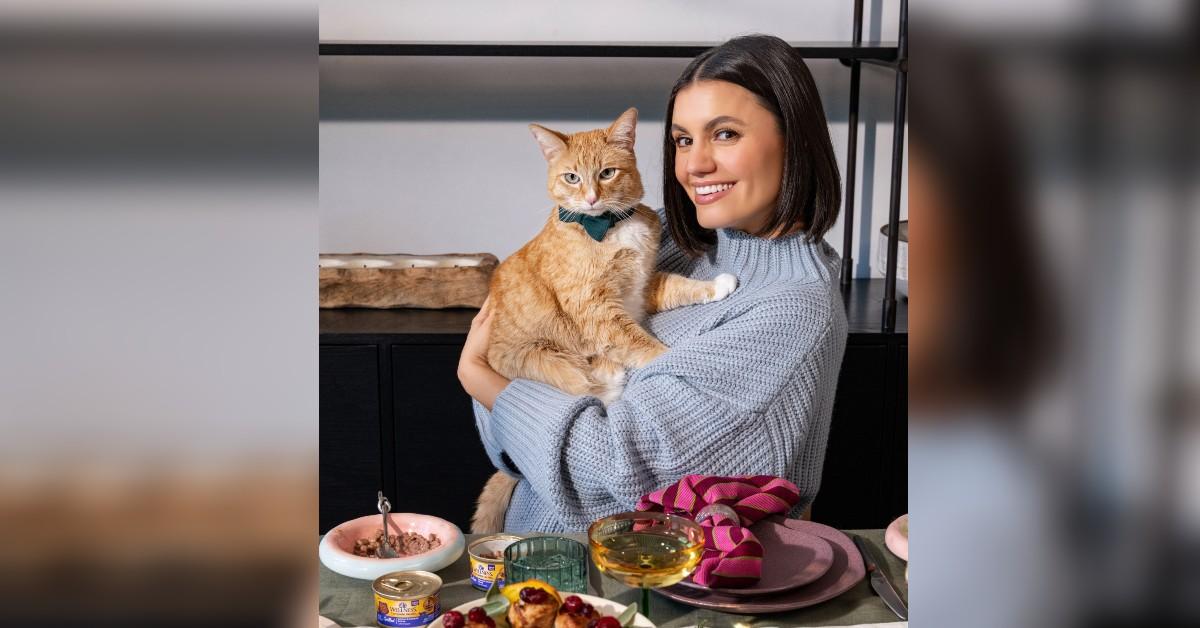 image of The dancer said her pets are part of her family. 