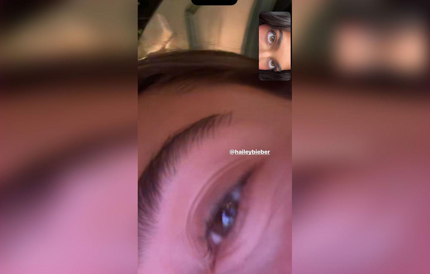 kylie jenner breaks silence rumors dissed selena gomez brows