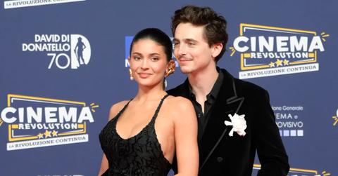 Photo of Timothee Chalamet and Kylie Jenner