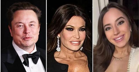 Photo of Elon Musk, Kimberly Guilfoyle and Ashley St. Clair