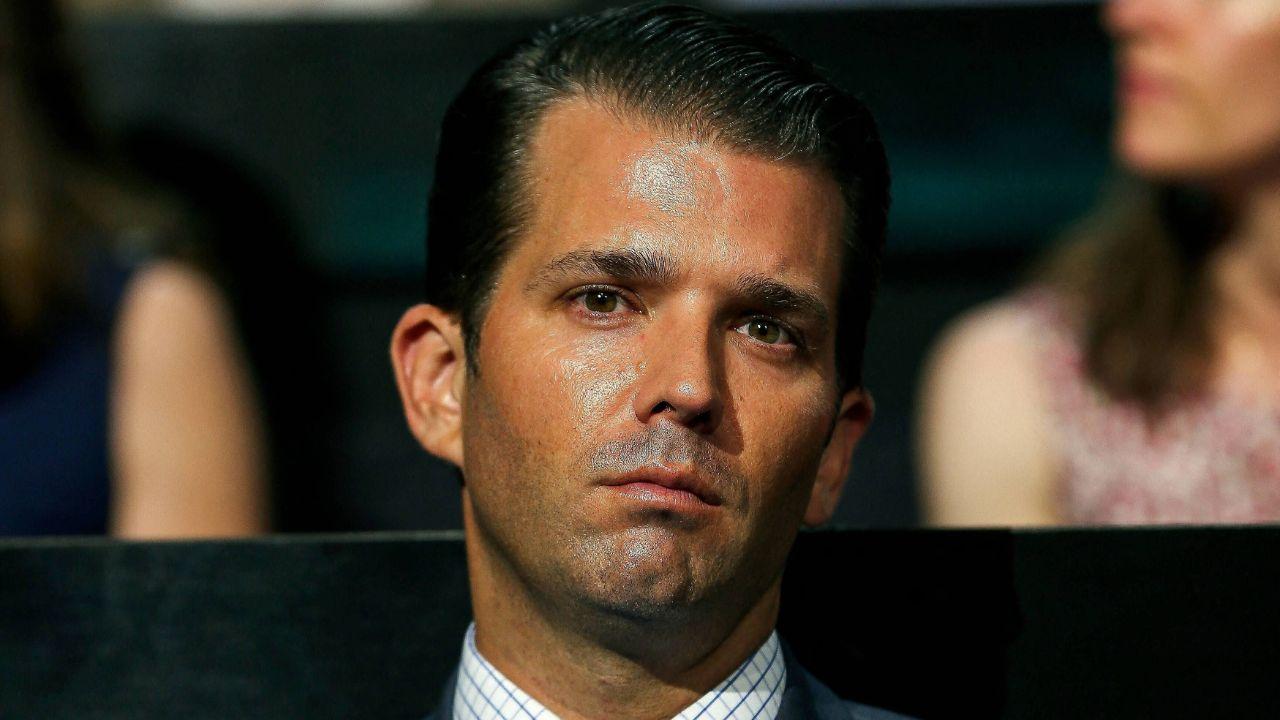 Image of Donald Trump Jr. maintained a friendship with Umar Kremlev amid questions about their connection.