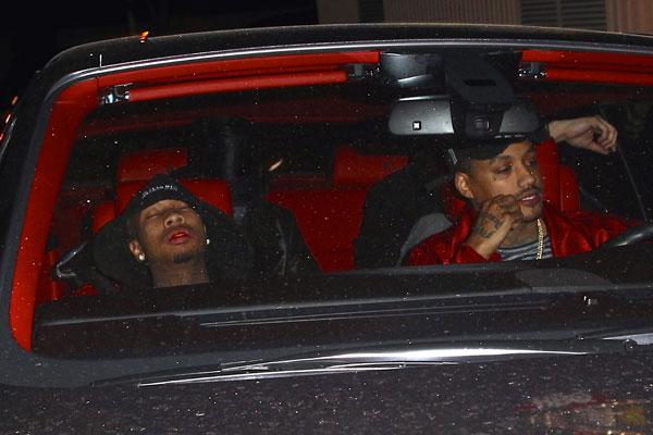 tyga passed out after partying at 1Oak