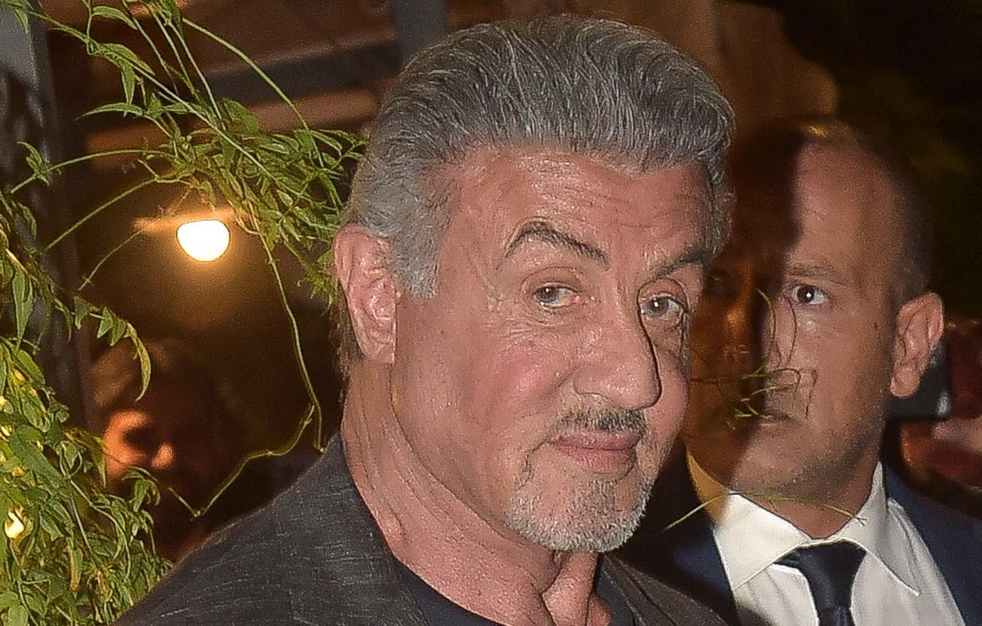 sylvester stallone slammed looking plastic new photo from mar a lago