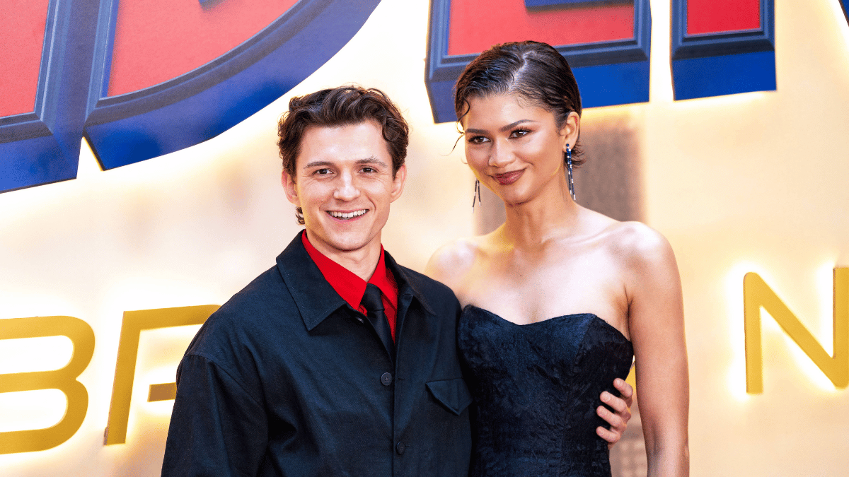 Photo of Tom Holland and Zendaya