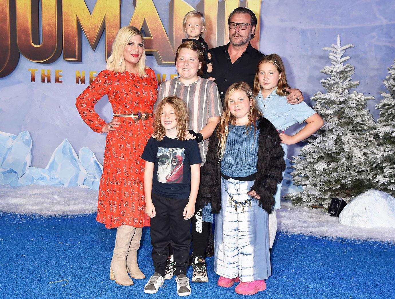 tori spelling shares trust the timing rumored divorced husband dean mcdermott