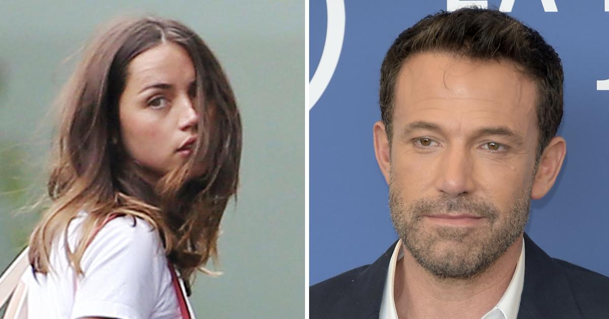 Affleck spotted getting cosy with Ana De Armas