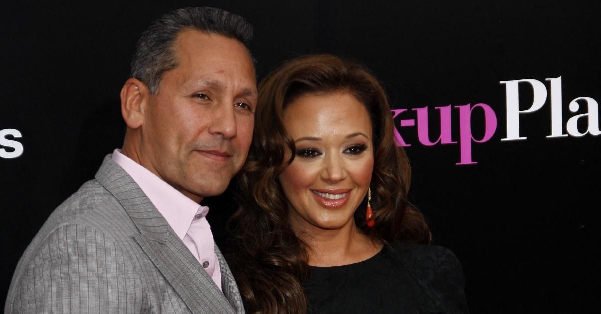 Photo of Angelo Pagán and Leah Remini.