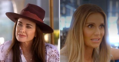 Composite photo of Kyle Richards and Dorit Kemsley.