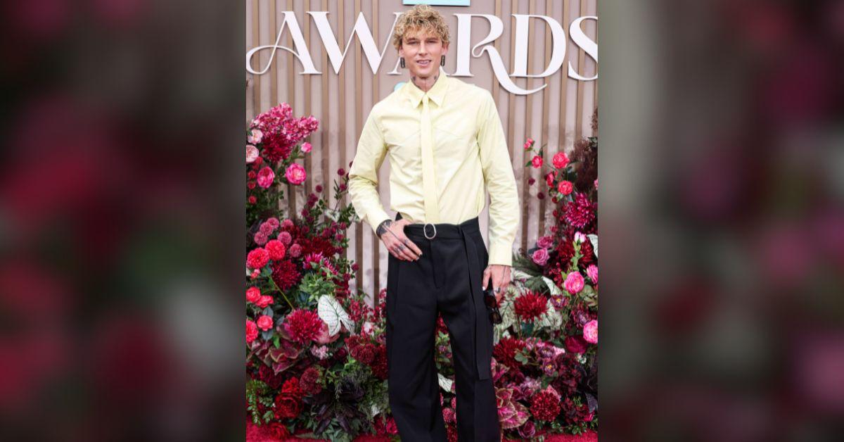 Photo of Machine Gun Kelly said 'cigarettes and coffee' were staples in his diet.