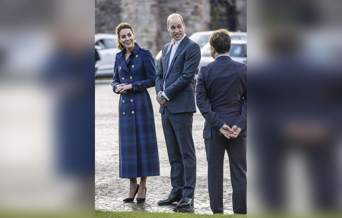 the duke and duchess of cambridge attend a drive in movie