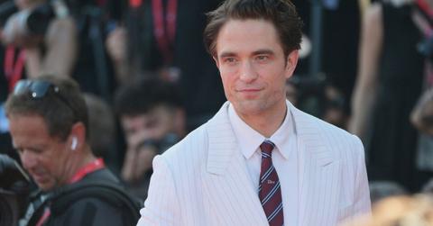 image of Robert Pattinson at the Venice Film Festival.