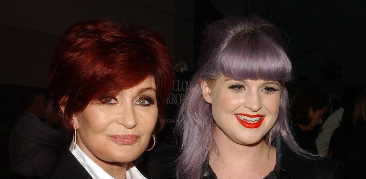 kelly osbourne shades mom sharon revealing details newborn son