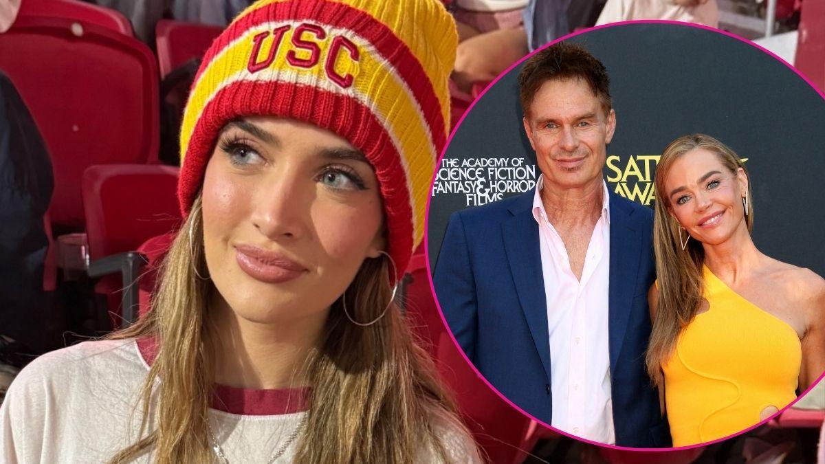 Composite photo of Sami Sheen, Patrick Muldoon and Denise Richards