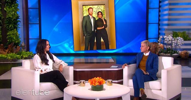 meghan markle shows off montecito mansion ellen degeneres instagram